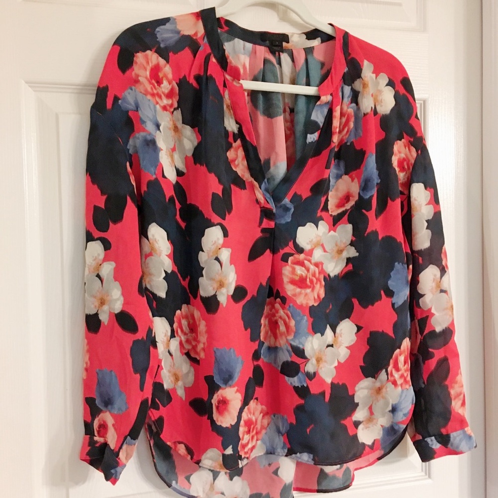 [J.Crew] 100% Silk blouse